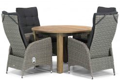 img 5679tuinset 247x165 - Garden Collections Lincoln/Brighton 120 cm rond dining tuinset 5-delig
