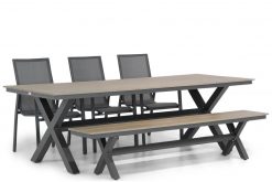 img 6588tuinset 247x165 - Lifestyle Ultimate/Forest 240 cm dining tuinset 5-delig