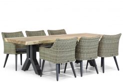 img 8141tuinset 247x165 - Garden Collections Milton/Woodside 240 cm dining tuinset 7-delig
