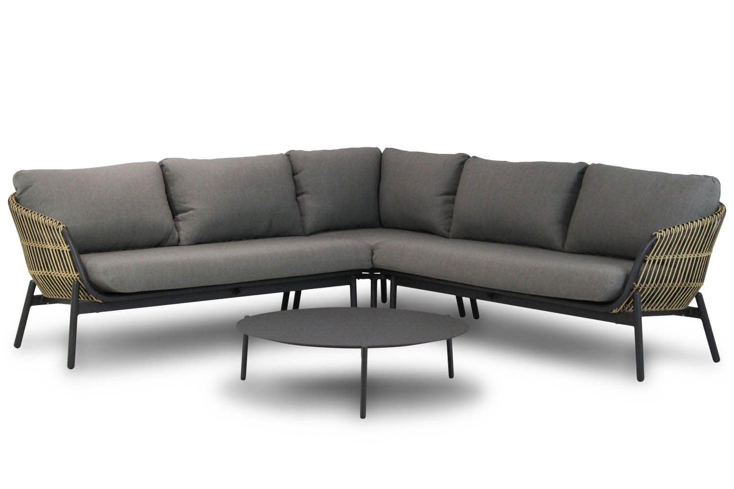 coco nathan loungeset pacific 100 cm - Coco Nathan/Pacific 100 cm hoek loungeset 4-delig
